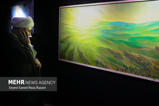 «نورآمد» با نقاشی روایت شد؛ نابودی اسرائیل با استناد به نور الهی «نورآمد» با نقاشی روایت شد؛ نابودی اسرائیل با استناد به نور الهی