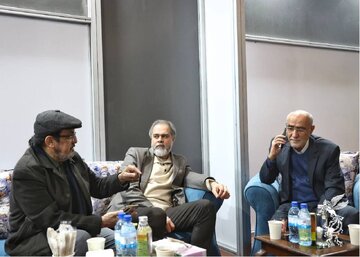 بازدید رئیس سازمان سینمایی از خانه جشنواره بازدید رئیس سازمان سینمایی از خانه جشنواره