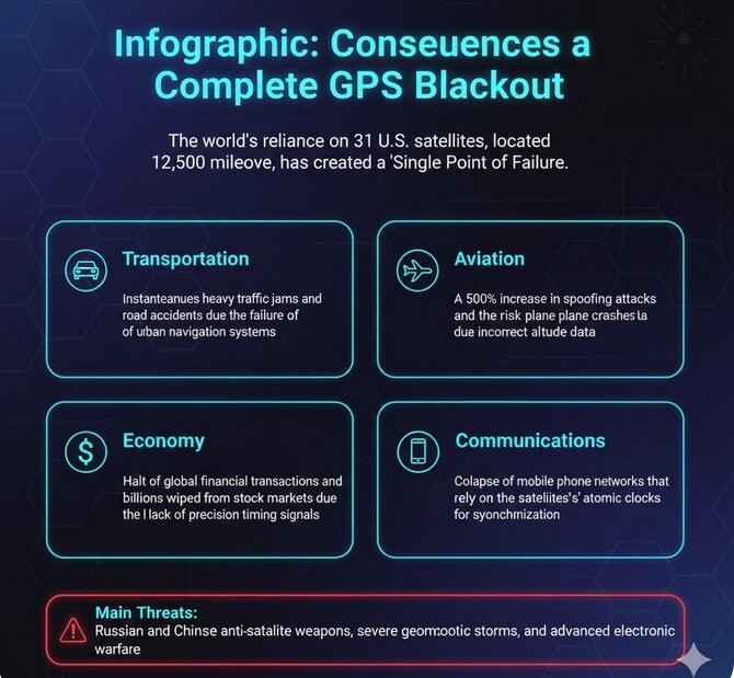 چرا GPS میتواند تبدیل به پاشنه آشیل شود؟ چرا GPS میتواند تبدیل به پاشنه آشیل شود؟