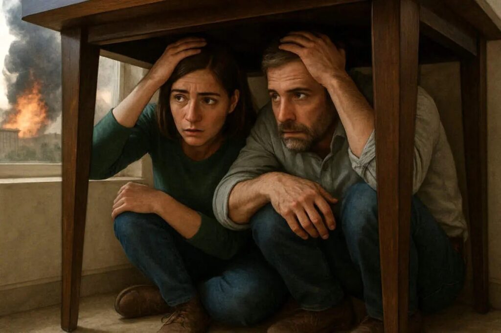 انتخاب محل مناسب برای پناه گرفتن / نقاط امنداخل ساختمان در زمان حملات هواییرا بشناسید انتخاب محل مناسب برای پناه گرفتن / نقاط امنداخل ساختمان در زمان حملات هواییرا بشناسید