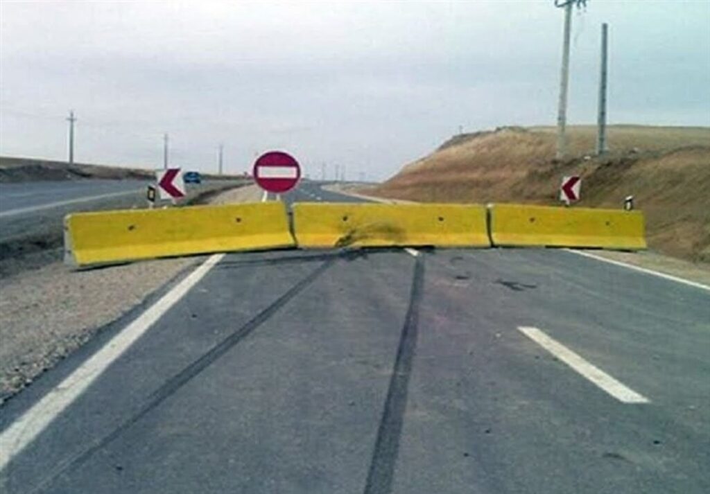 2 محور شریانی کشور مسدود شد 2 محور شریانی کشور مسدود شد