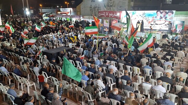 اجتماع باشکوه مردمی در گناوه اجتماع باشکوه مردمی در گناوه