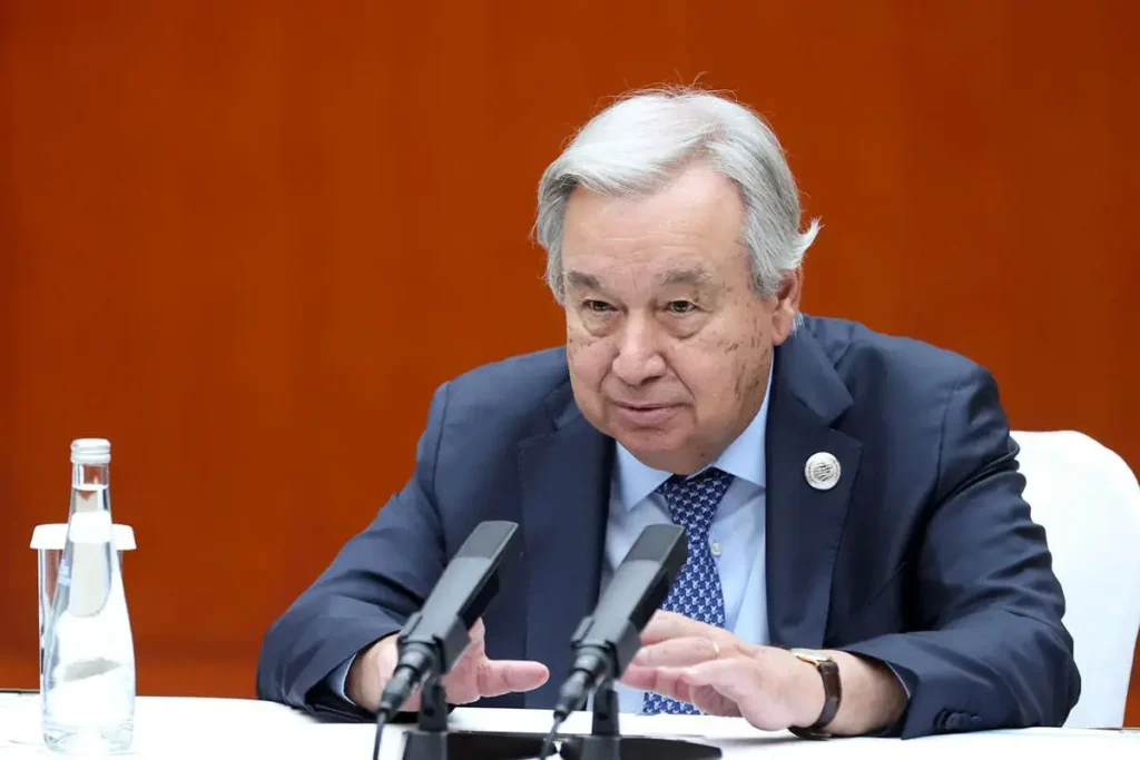 استقبال گوترش از باز شدن تنگه هرمز استقبال گوترش از باز شدن تنگه هرمز