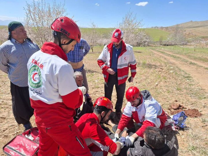 امداد رسانی هلالاحمر لرستان به ۷۴ حادثه امداد رسانی هلالاحمر لرستان به ۷۴ حادثه