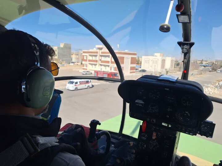 اورژانس تهران: صدای بالگرد در جنوب پایتخت جای نگرانی ندارد اورژانس تهران: صدای بالگرد در جنوب پایتخت جای نگرانی ندارد