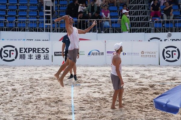 برد ملیپوشان والیبال ساحلی مقابل سوریه برد ملیپوشان والیبال ساحلی مقابل سوریه