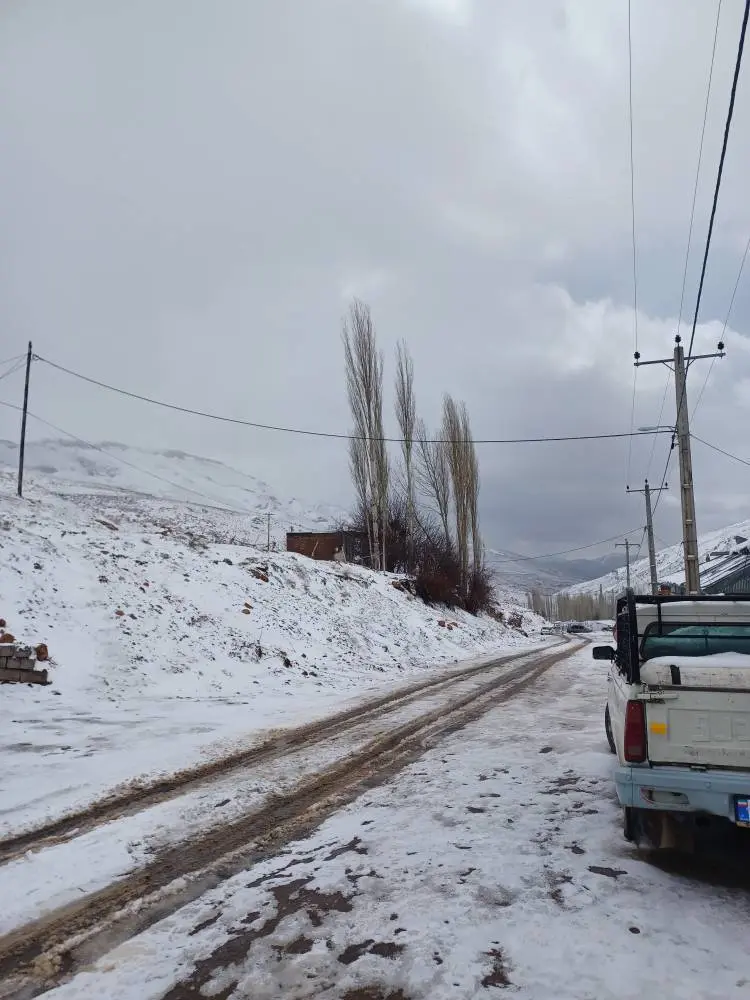 تصاویر دیدنی از بارش برف بهاری در خلخال تصاویر دیدنی از بارش برف بهاری در خلخال