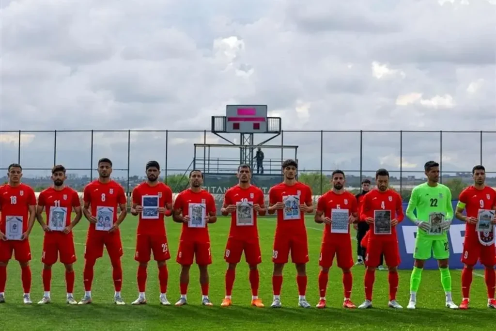 حضور تیم ملی فوتبال با نام شهدای میناب در جام جهانی آمریکا حضور تیم ملی فوتبال با نام شهدای میناب در جام جهانی آمریکا