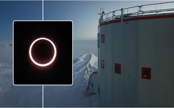 خورشید گرفتگی اختصاصی تنها برای ۱۲ نفر از ساکنین زمین خورشید گرفتگی اختصاصی تنها برای ۱۲ نفر از ساکنین زمین