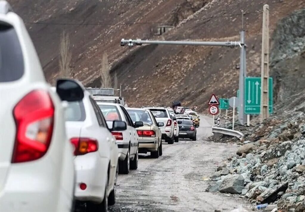 وضعیت ترافیکی محورهای مواصلاتی کشور امروز پنجشنبه ۳ اردیبهشت ۱۴۰۵ / ترافیک سنگین در جاده های شمالی گزارش شد وضعیت ترافیکی محورهای مواصلاتی کشور امروز پنجشنبه ۳ اردیبهشت ۱۴۰۵ / ترافیک سنگین در جاده های شمالی گزارش شد