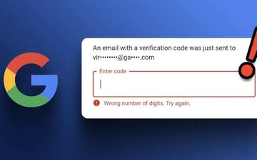 اختلال در دریافت پیامکهای تأیید گوگل اختلال در دریافت پیامکهای تأیید گوگل