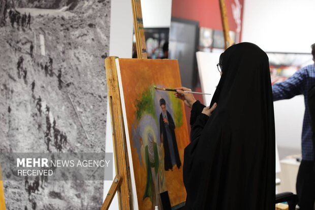 تجسمیها در سنگر مقاومت؛ از ائتلاف ملی و جهانی کاریکاتور تا گرافیک جنگ تجسمیها در سنگر مقاومت؛ از ائتلاف ملی و جهانی کاریکاتور تا گرافیک جنگ