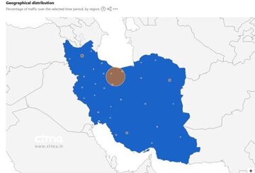 تمرکز ۹۱ درصدی ترافیک اینترنت در تهران تمرکز ۹۱ درصدی ترافیک اینترنت در تهران
