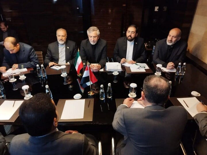 دیدار علی باقری با مشاور امنیت ملی سوئیس در مسکو دیدار علی باقری با مشاور امنیت ملی سوئیس در مسکو