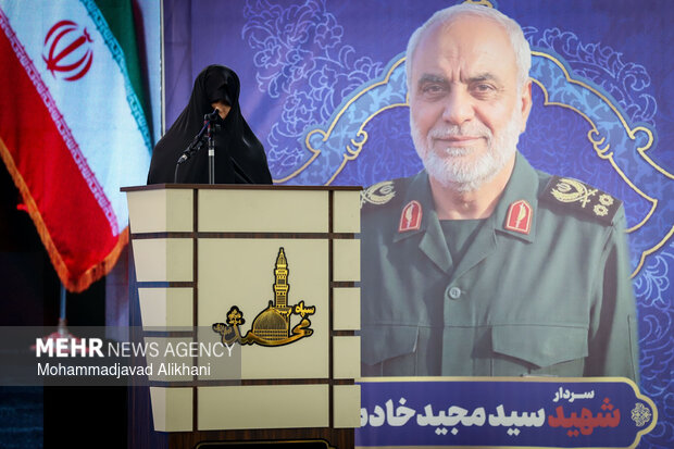 مراسم بزرگداشت شهید خادمی برگزار شد مراسم بزرگداشت شهید خادمی برگزار شد