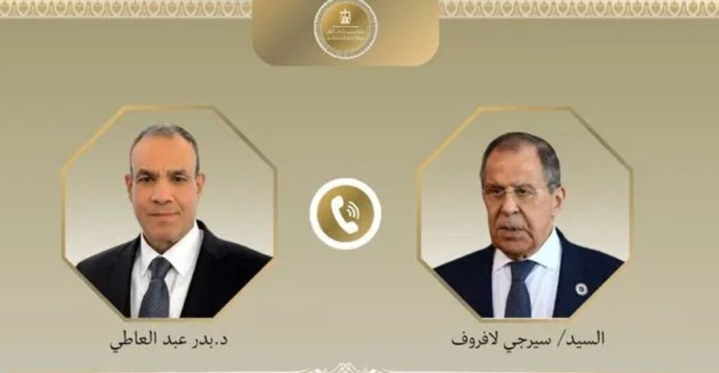 گفتوگوی تلفنی وزیران خارجه مصر و روسیه درباره مذاکرات ایران و آمریکا گفتوگوی تلفنی وزیران خارجه مصر و روسیه درباره مذاکرات ایران و آمریکا