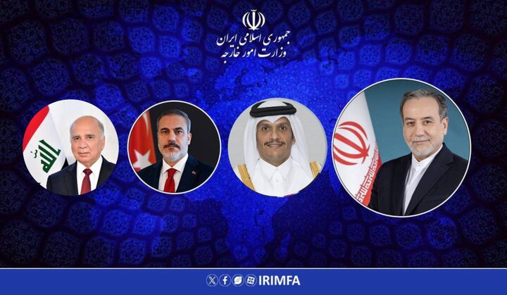 گفتگوی تلفنی عراقچی با همتایان ترکیه ای، قطری و عراقی گفتگوی تلفنی عراقچی با همتایان ترکیه ای، قطری و عراقی