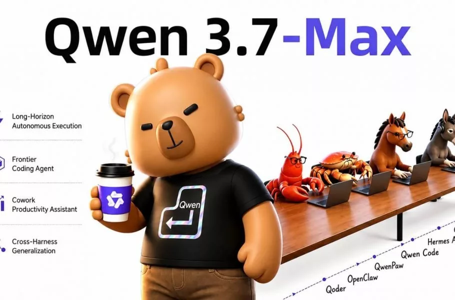 Qwen3.7-Max معرفی شد؛ مدل جدید علیبابا برای کدنویسی و اتوماسیون در عصر ایجنتها Qwen3.7-Max معرفی شد؛ مدل جدید علیبابا برای کدنویسی و اتوماسیون در عصر ایجنتها