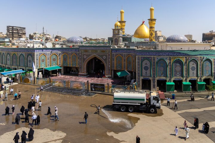 اقدامات حرم حضرت ابوالفضل العباس(ع) در استقبال از محرم اقدامات حرم حضرت ابوالفضل العباس(ع) در استقبال از محرم