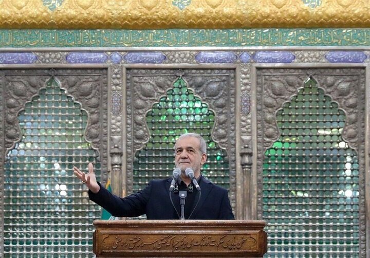 پزشکیان: نمیتوانم در مملکت شیعه شاهد بیکاری و گرسنگی باشم پزشکیان: نمیتوانم در مملکت شیعه شاهد بیکاری و گرسنگی باشم