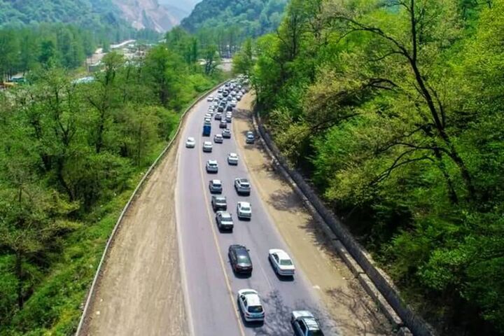 جاده هراز مسدود شد جاده هراز مسدود شد