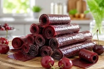 طرز تهیه لواشک گیلاس خانگی طرز تهیه لواشک گیلاس خانگی