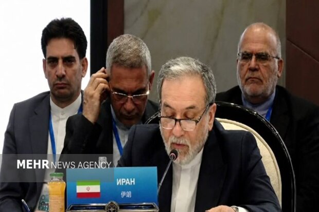 عراقچی: زمان نقشآفرینی مؤثر شانگهای در دفاع از حقوق بینالملل است عراقچی: زمان نقشآفرینی مؤثر شانگهای در دفاع از حقوق بینالملل است