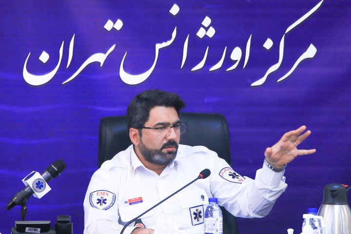 ثبت بیش از ۲۶ هزار مأموریت اورژانس تهران در یک هفته ثبت بیش از ۲۶ هزار مأموریت اورژانس تهران در یک هفته
