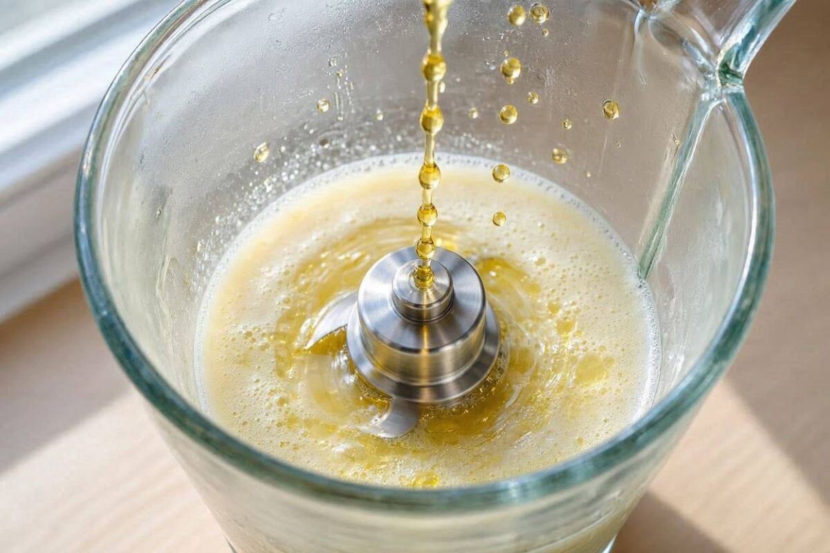 طرز تهیه سس مایونز خانگی؛ اگر سس مایونز برید و شل شد چه کنیم؟ | برای غلیظ شدن سس مایونز چه باید کرد؟ طرز تهیه سس مایونز خانگی؛ اگر سس مایونز برید و شل شد چه کنیم؟ | برای غلیظ شدن سس مایونز چه باید کرد؟