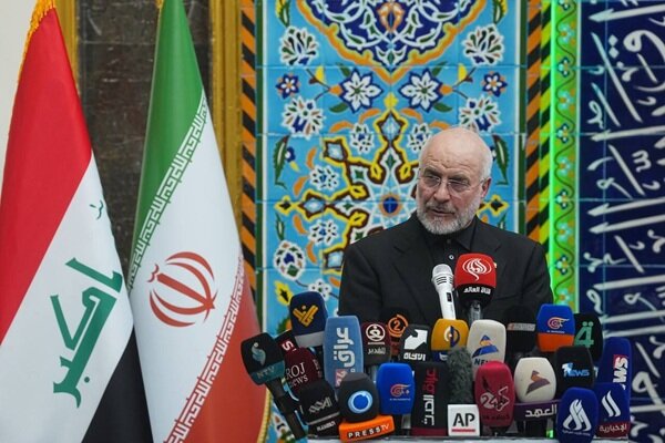 قالیباف: ملت ایران و عراق نگذاشتند سرنوشتشان توسط غربیها تعیین شود قالیباف: ملت ایران و عراق نگذاشتند سرنوشتشان توسط غربیها تعیین شود