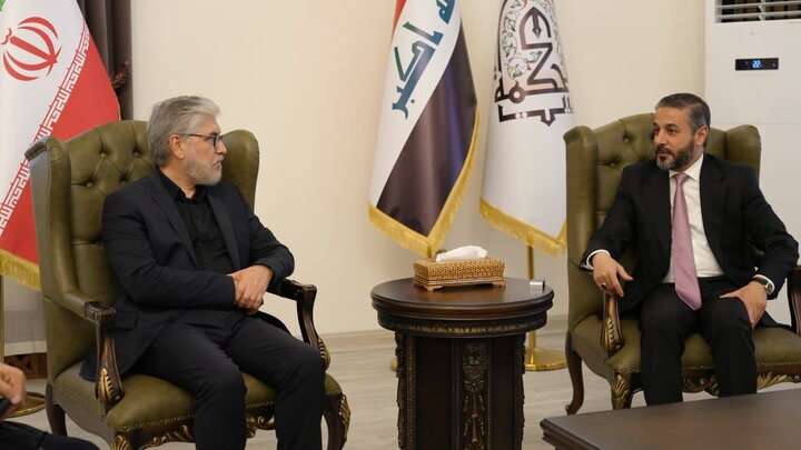 وزیر علوم ایران با رئیس بیتالحکمه عراق دیدار کرد وزیر علوم ایران با رئیس بیتالحکمه عراق دیدار کرد