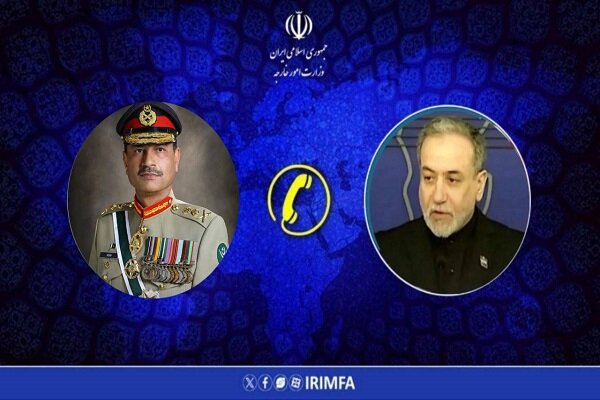 گفتگوی تلفنی وزیر امور خارجه کشورمان و فرمانده ارتش پاکستان گفتگوی تلفنی وزیر امور خارجه کشورمان و فرمانده ارتش پاکستان