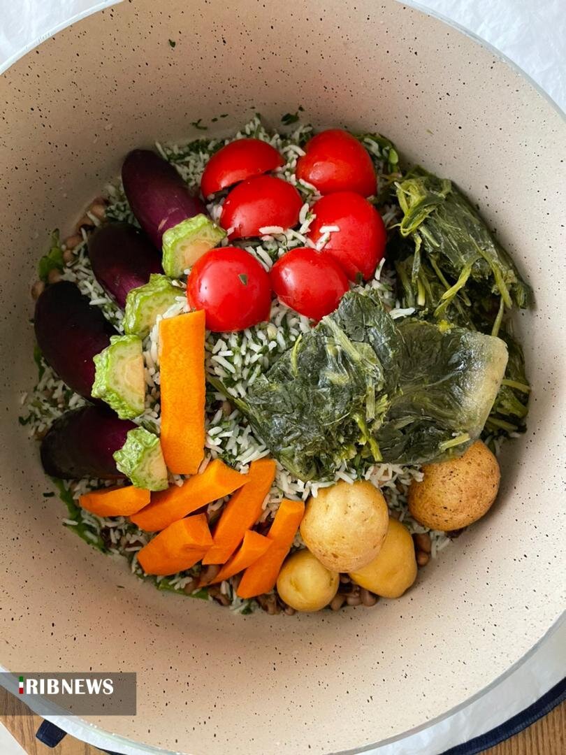 برای یک بار سبزی پلو را به روش سمنانی ها درست کنید، طعم بی نظیری دارد برای یک بار سبزی پلو را به روش سمنانی ها درست کنید، طعم بی نظیری دارد
